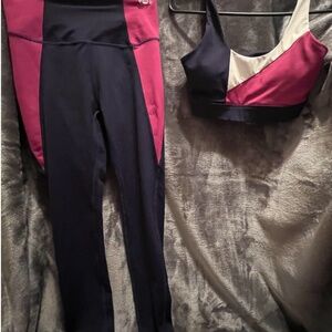 Wilo 2 pc sports bra and leggings